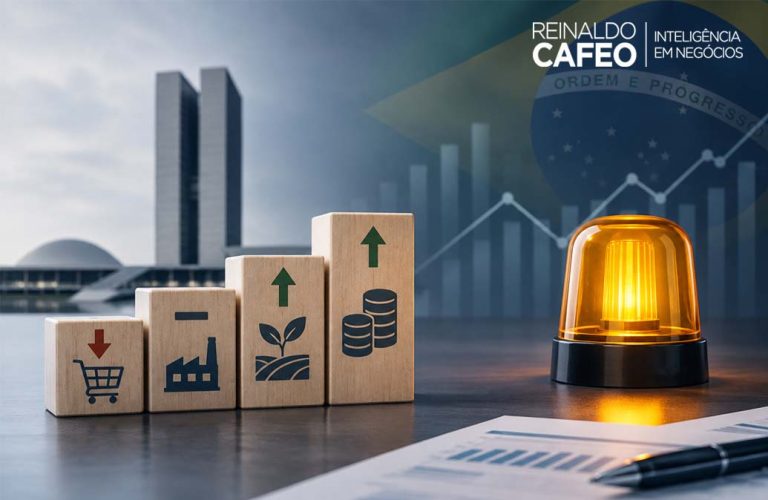 O economista Reinaldo Cafeo avalia o crescimento de 0,5% do PIB brasileiro no segundo trimestre de 2026 em seu artigo. Confira no blog.